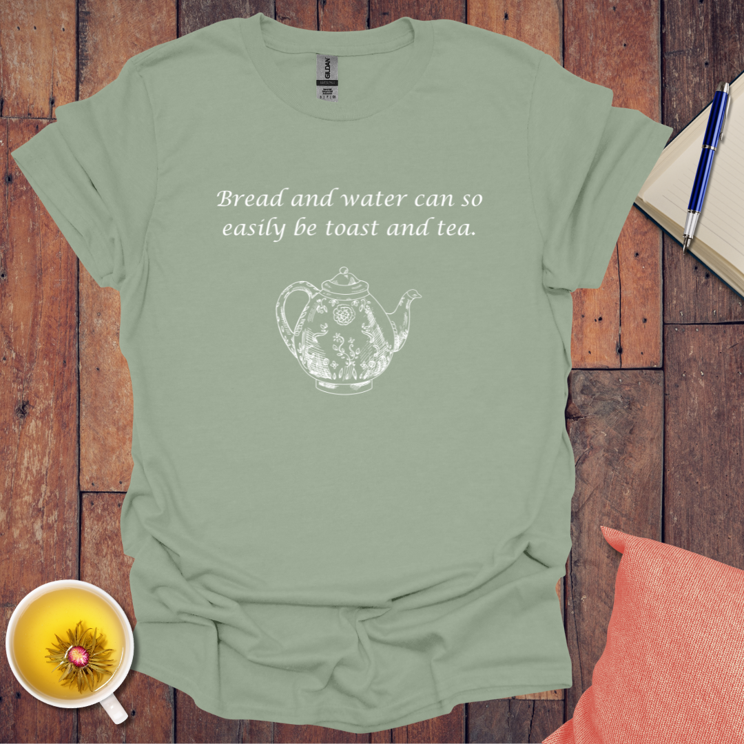 Bread water toast tea fancy kettle T-Shirt
