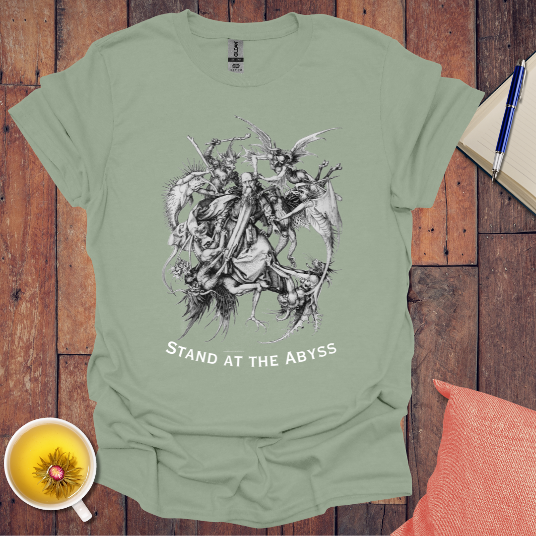St. Anthony at the Abyss T-Shirt