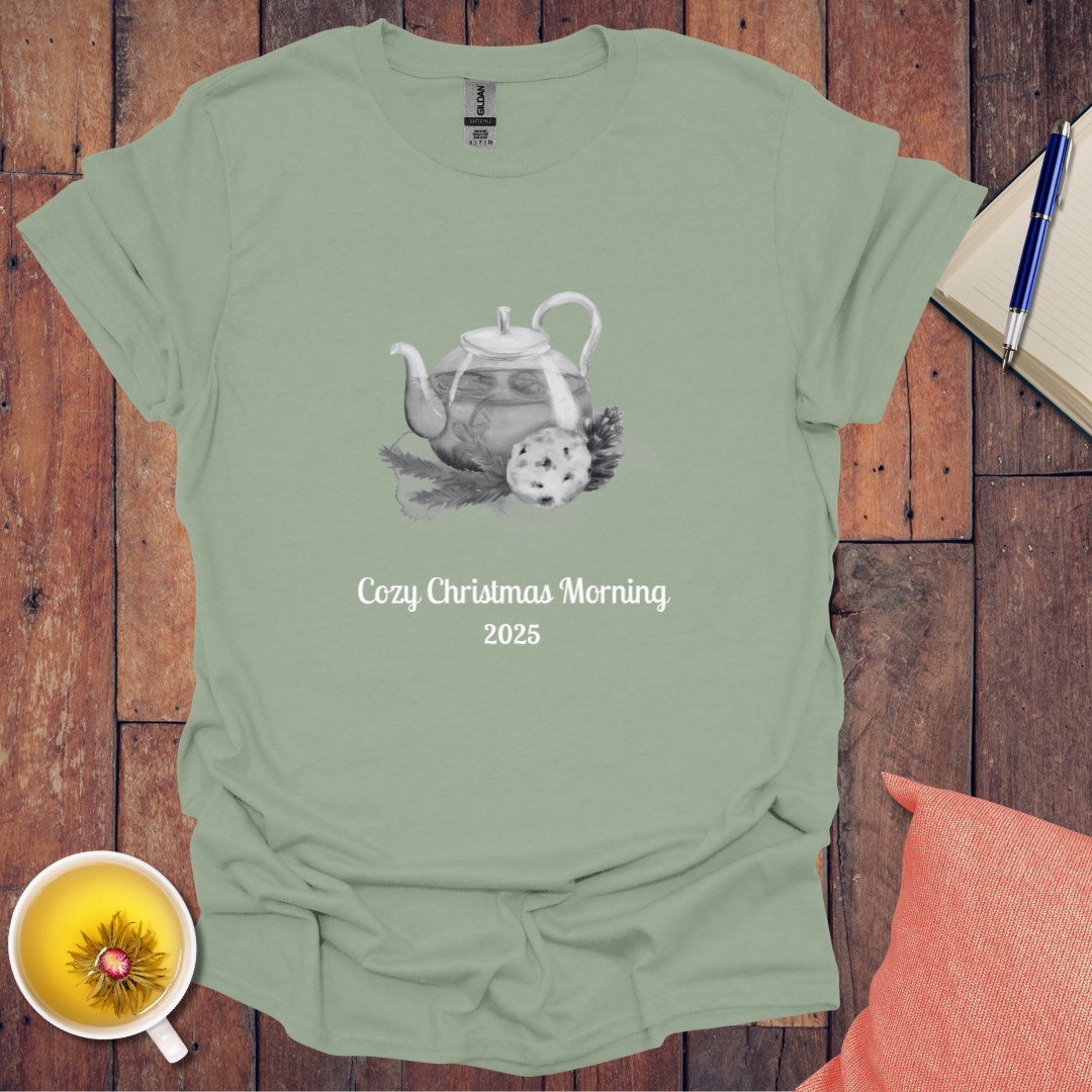 Cozy Christmas Morning 2025 T-Shirt