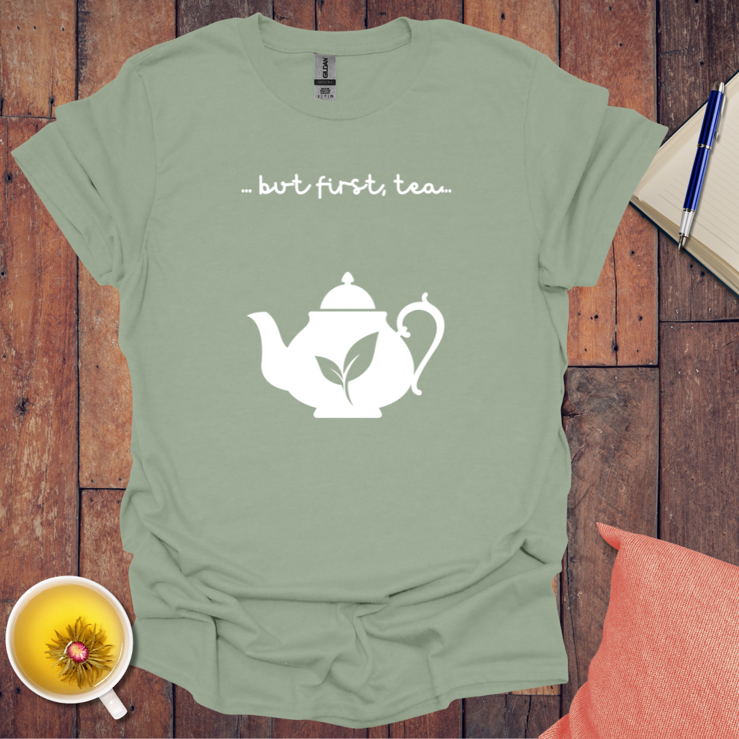First Tea Leaf Kettle T-Shirt