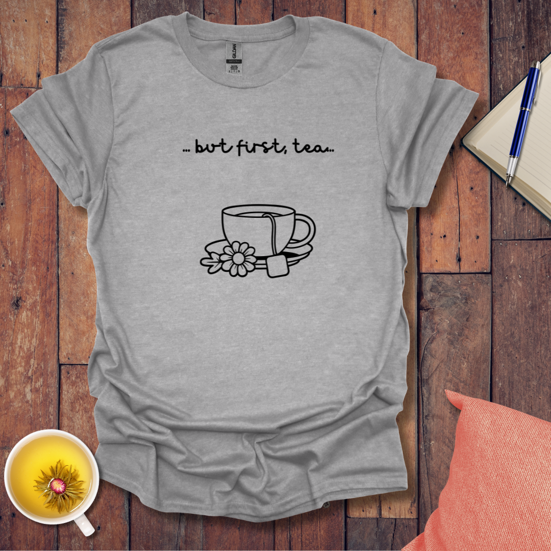 First Tea Flower Cup T-Shirt