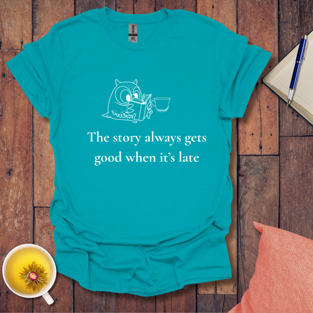 Night Owl Reader T-Shirt