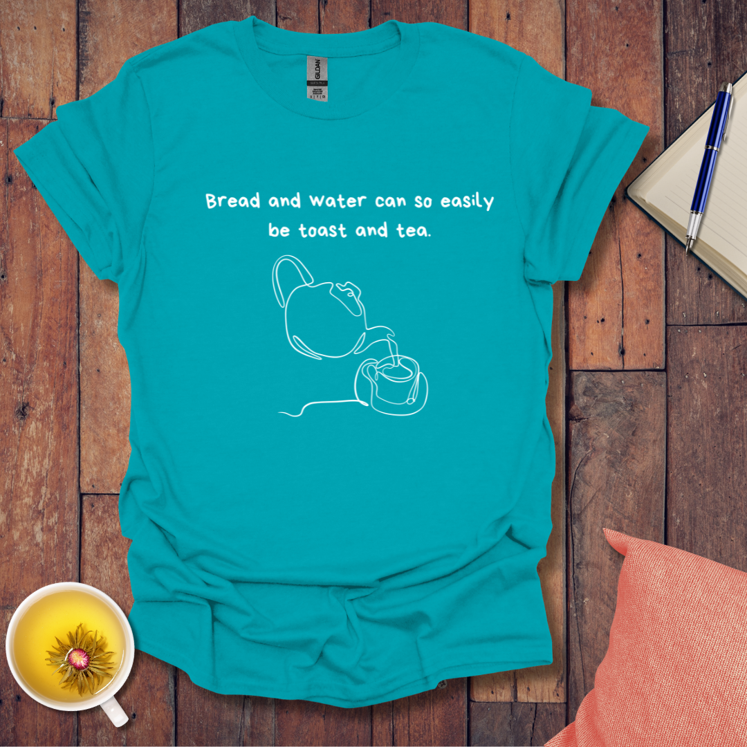 Bread water toast tea line kettle T-Shirt