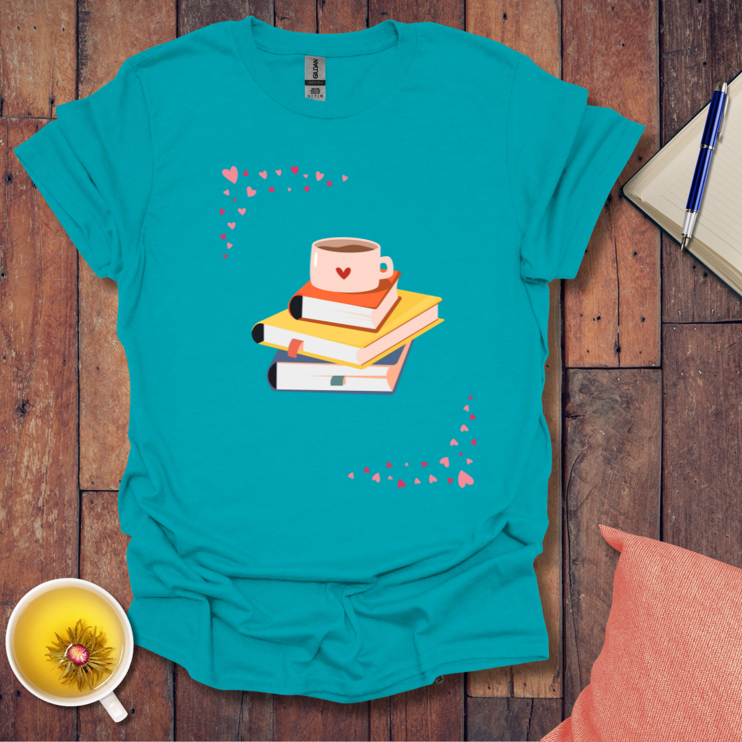 Love Tea Books T-Shirt