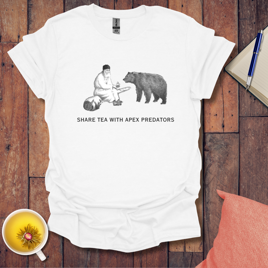 Share Tea With Apex Predators T-Shirt