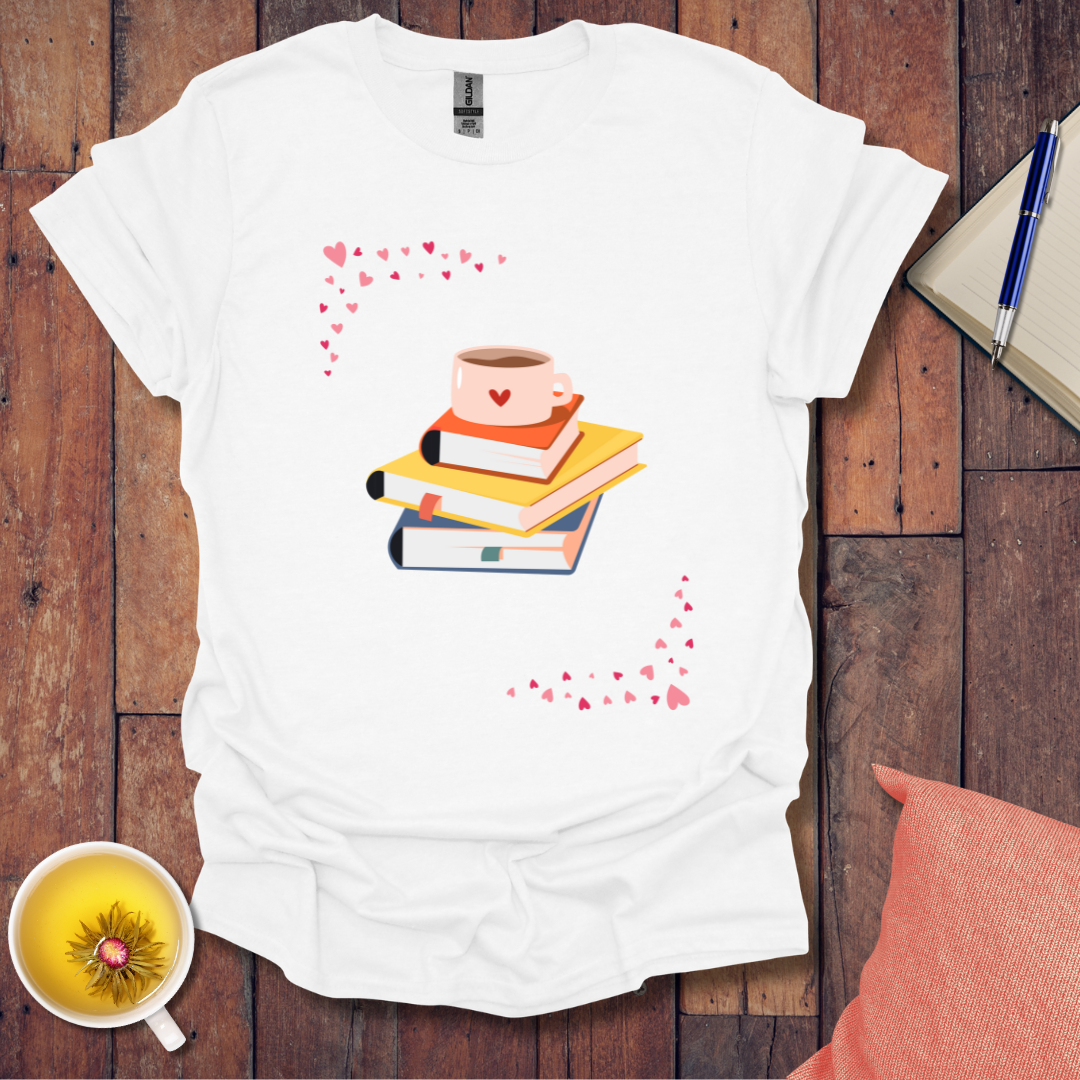 Love Tea Books T-Shirt