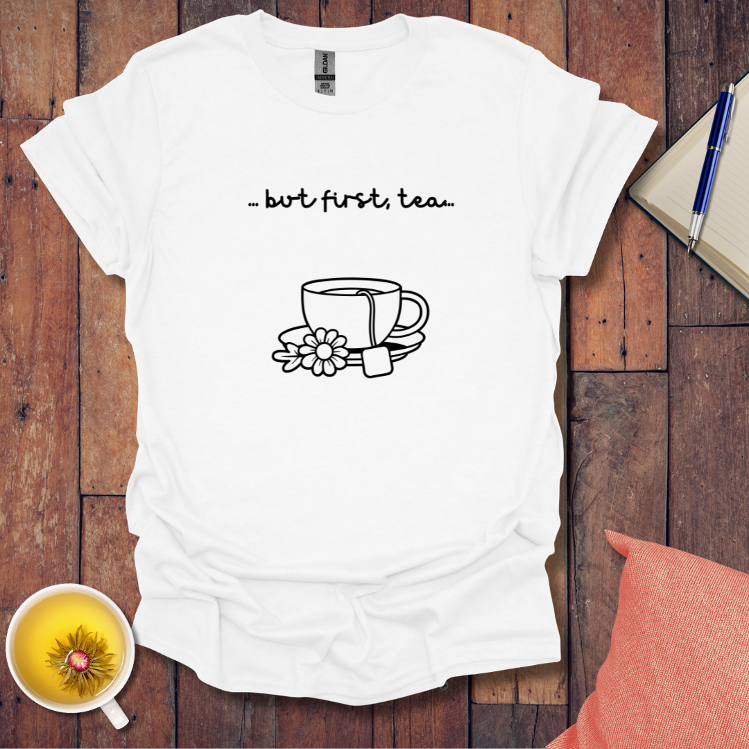 First Tea Flower Cup T-Shirt